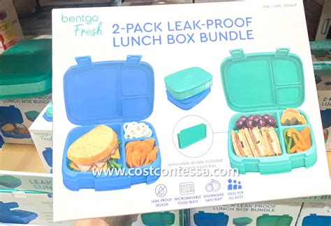 costco bento box stainless steel|bentgo fresh lunch box containers.